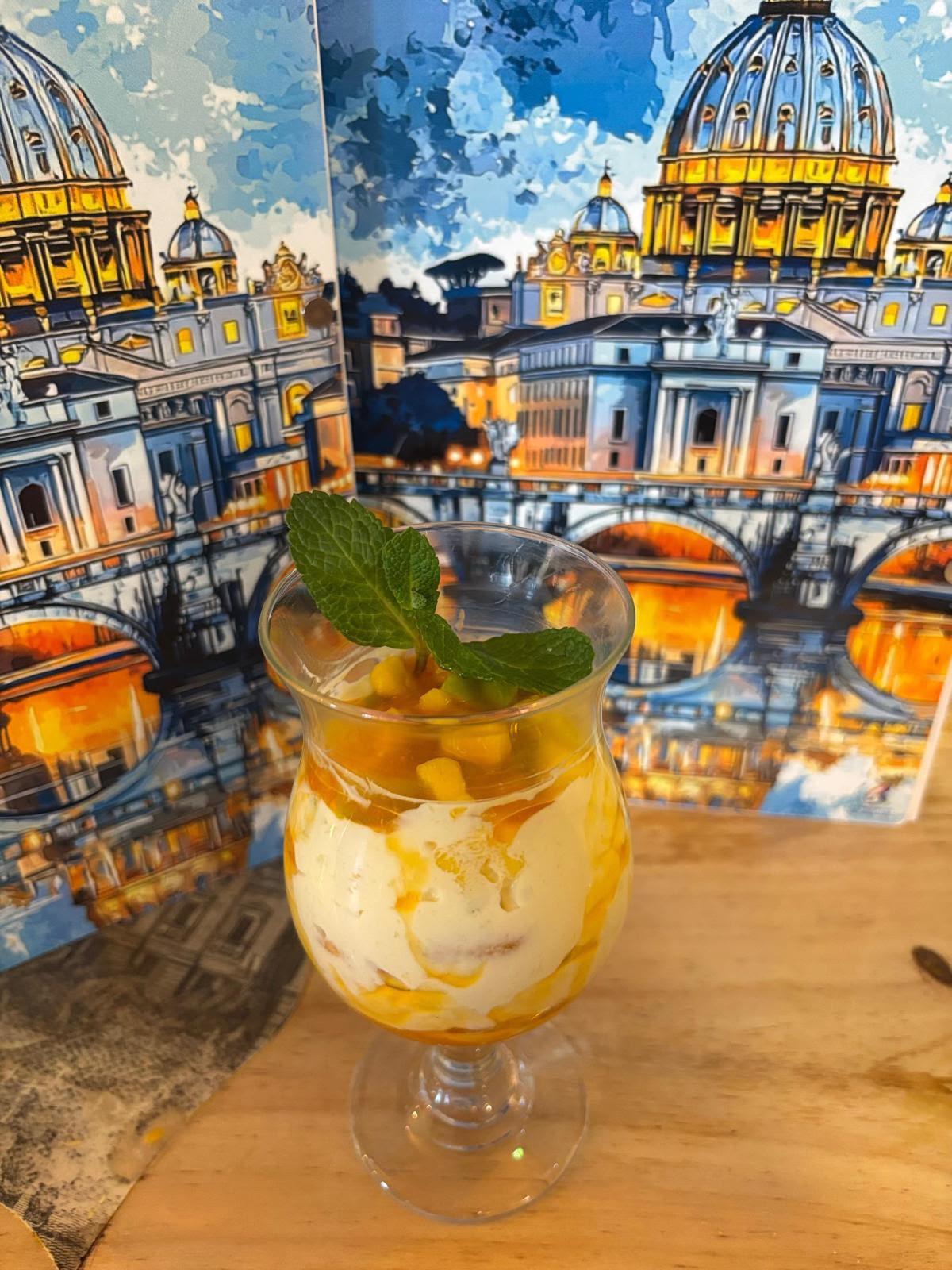 Tiramisù y postres de la casa